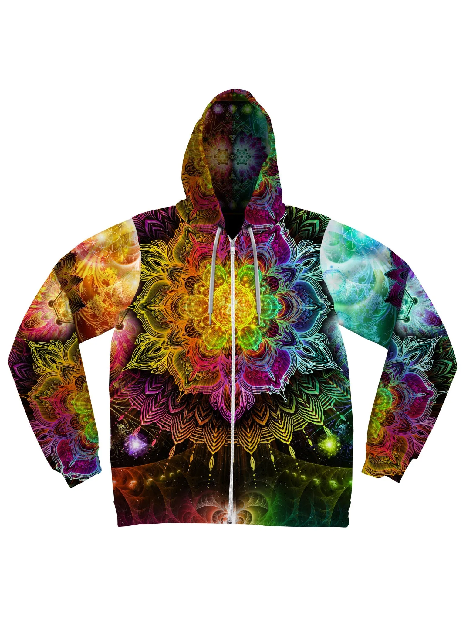 Neon Sacred Duality Unisex Hoodie