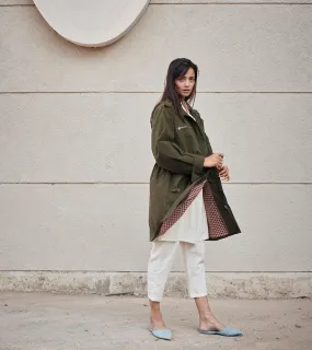 Olive Parka Jacket