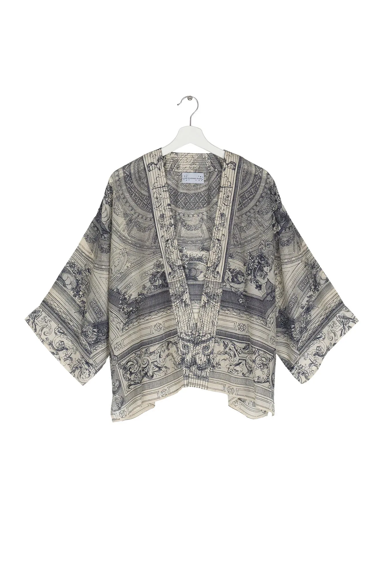 One Hundred Stars Cherub Natural Mini Kimono