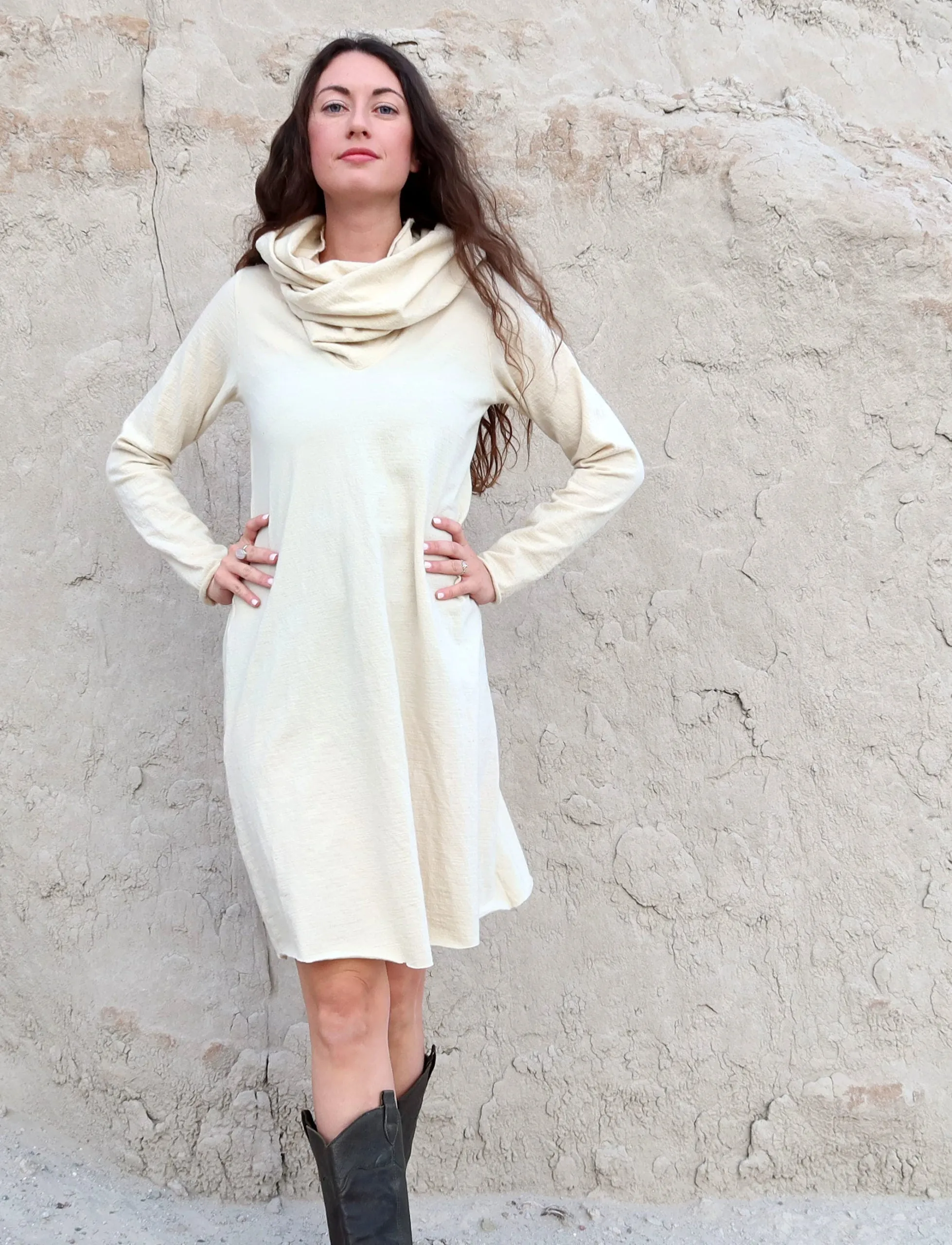 ORGANIC WOOL Ewok Ojai Short Dress