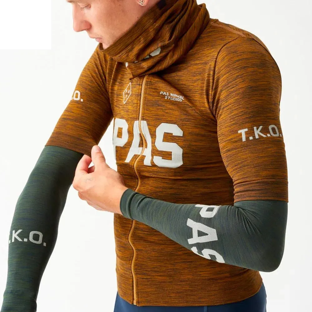 PAS NORMAL STUDIOS TKO Knit Arm Warmers  - Olive