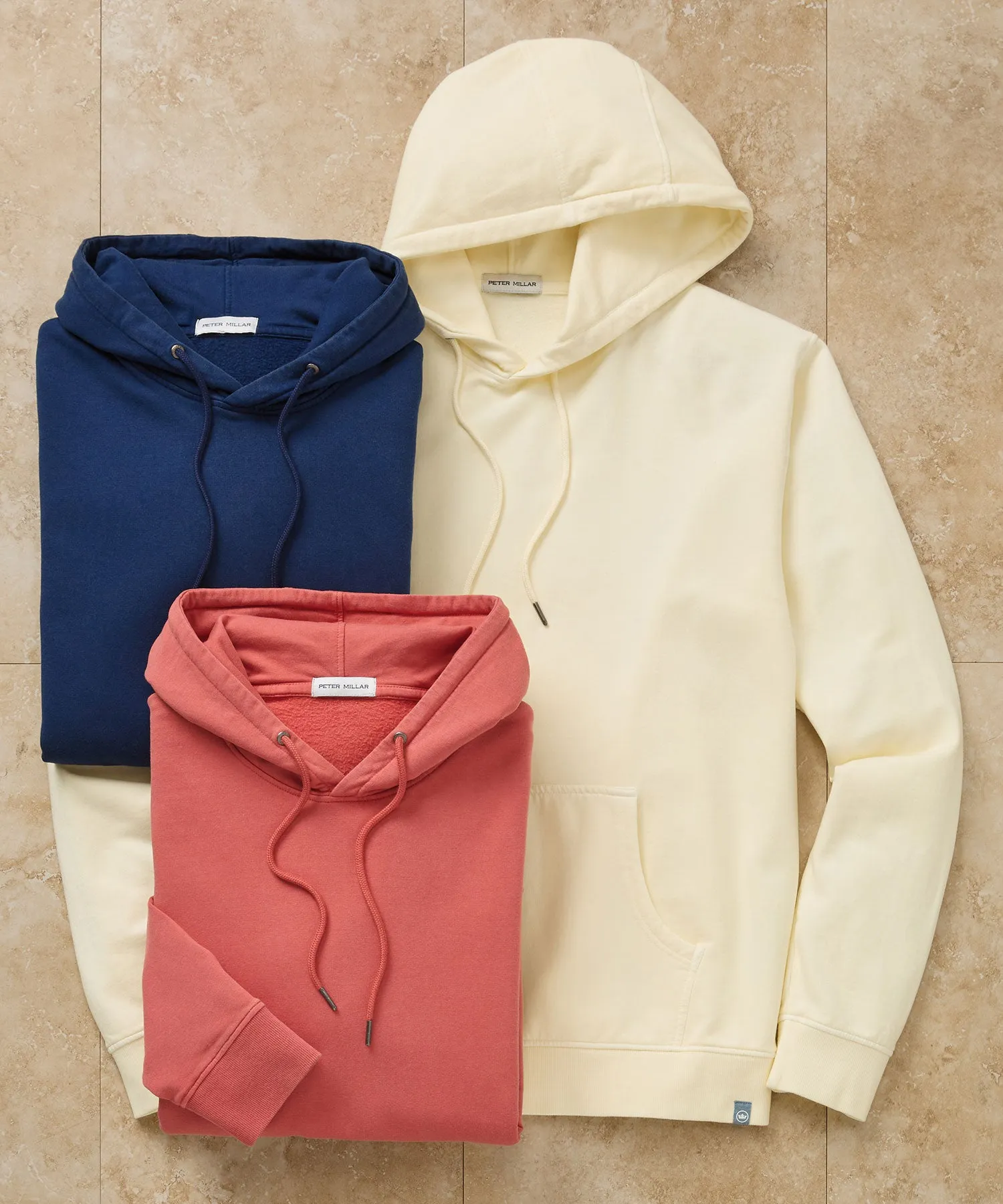 Peter Millar Lava Wash Hoodie Pullover