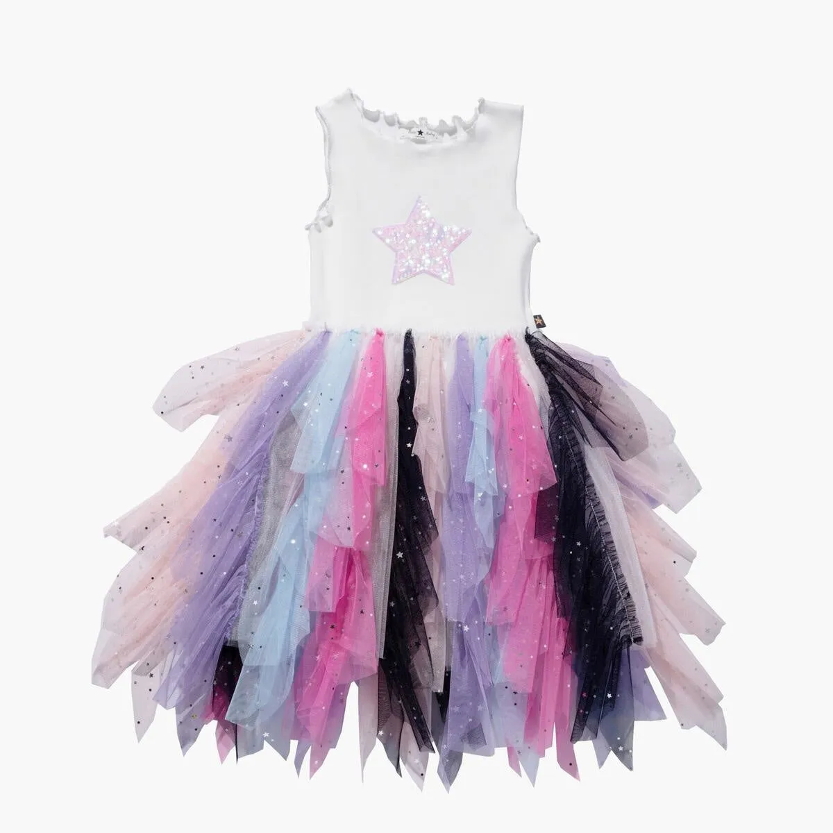 Petite Hailey Girl's Star Wave Tutu Skirt