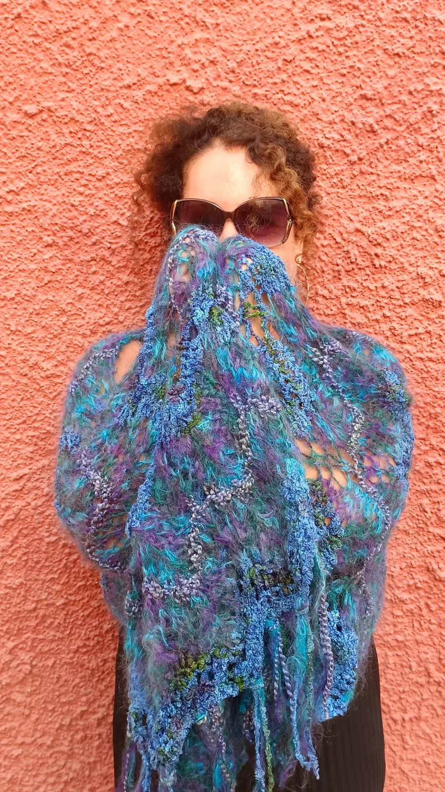 Precious Lapiz Shawl/Scarf