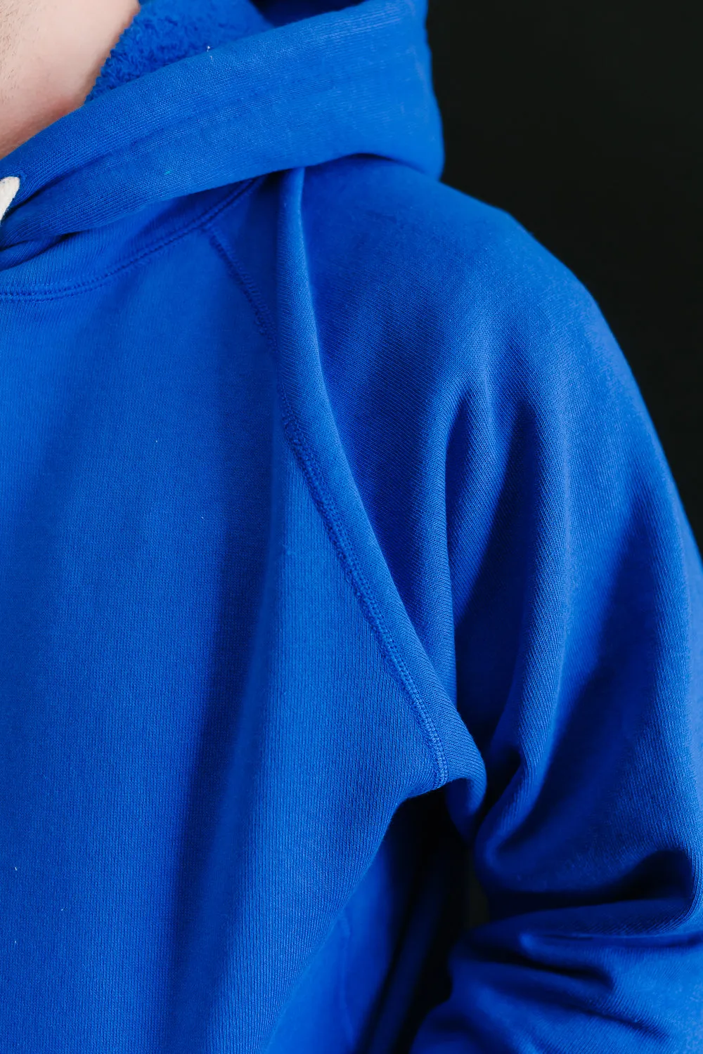 Pullover Hoodie - Super Looper French Terry - Blue