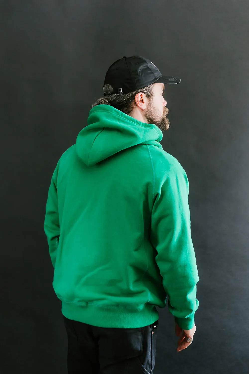 Pullover Hoodie - Super Looper French Terry - Green