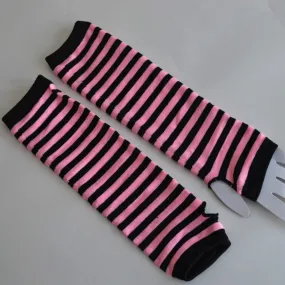 "STRIPED" ARM WARMERS