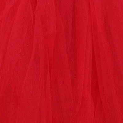 Red Tutu Skirt for Adult - Women's Size 3-Layer Tulle Skirt Ballet Costume Dance Tutus