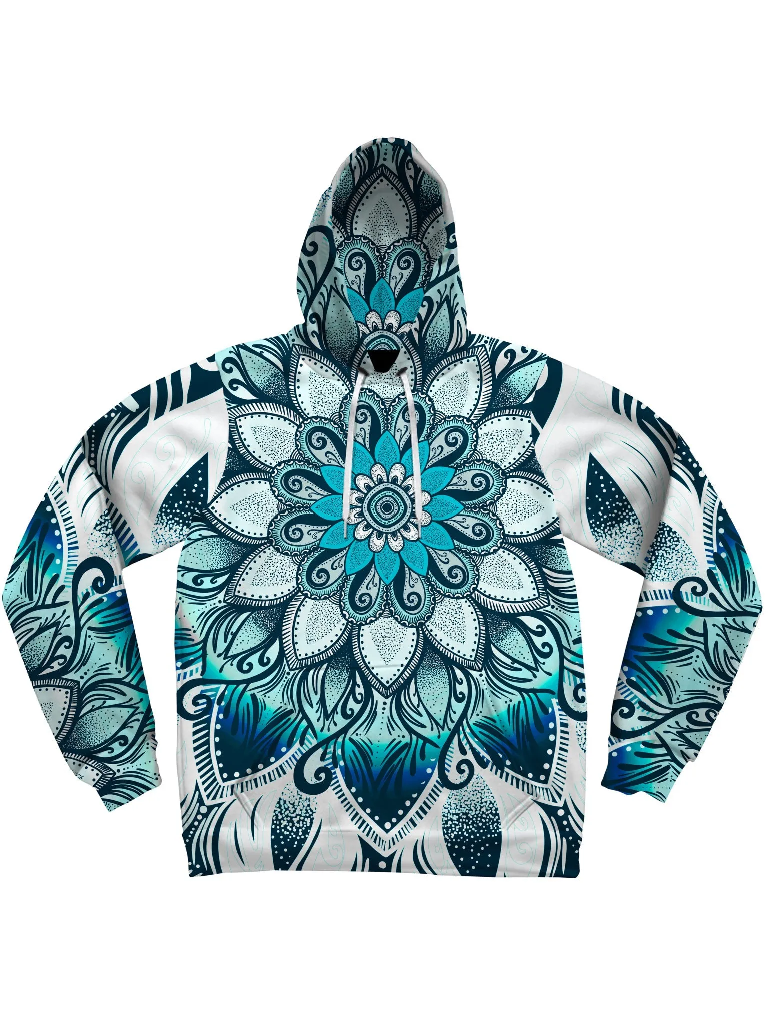 Rosebud (Blue) Unisex Hoodie