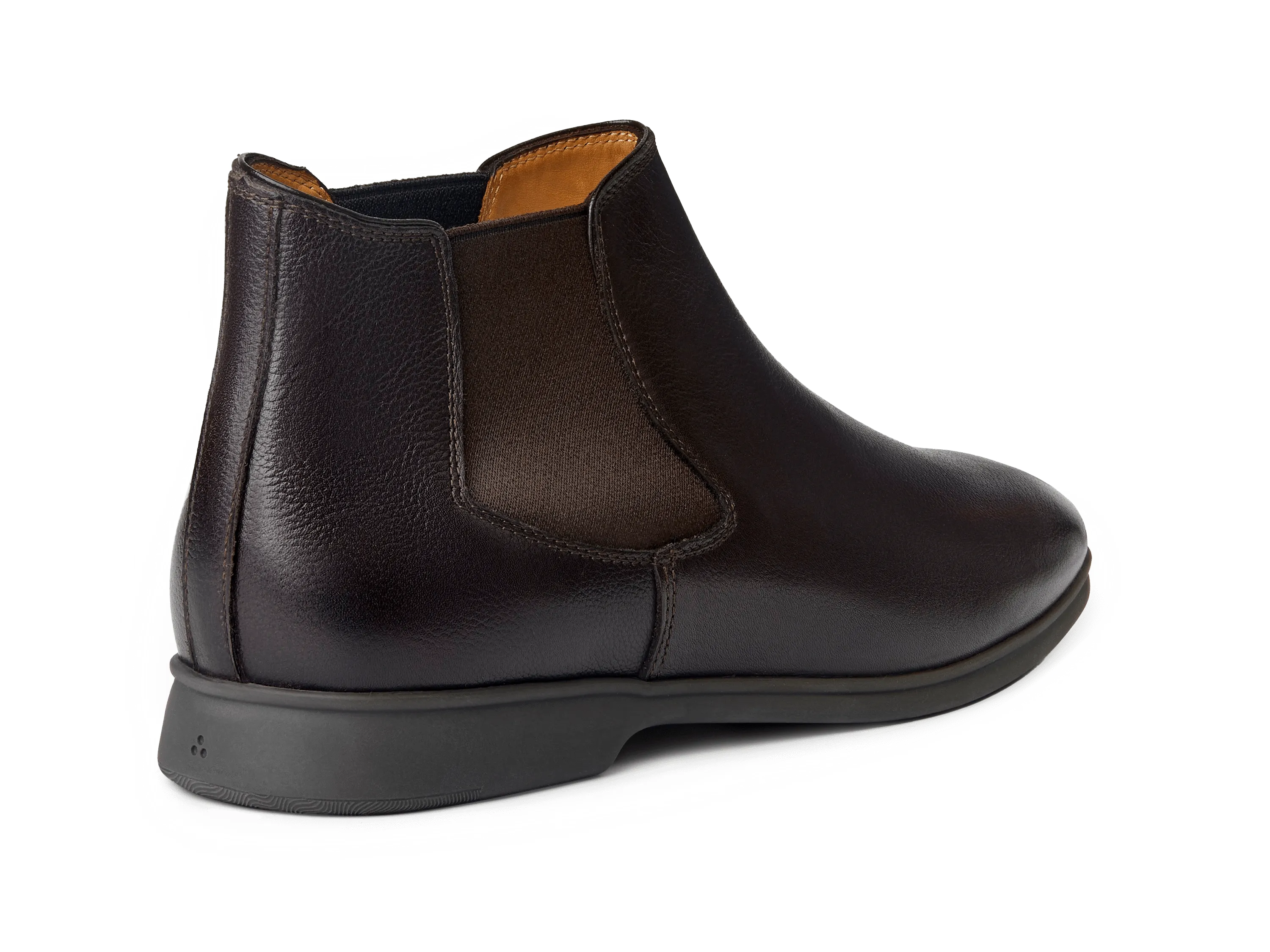 Rover Boots in Dark Brown Grain Calf