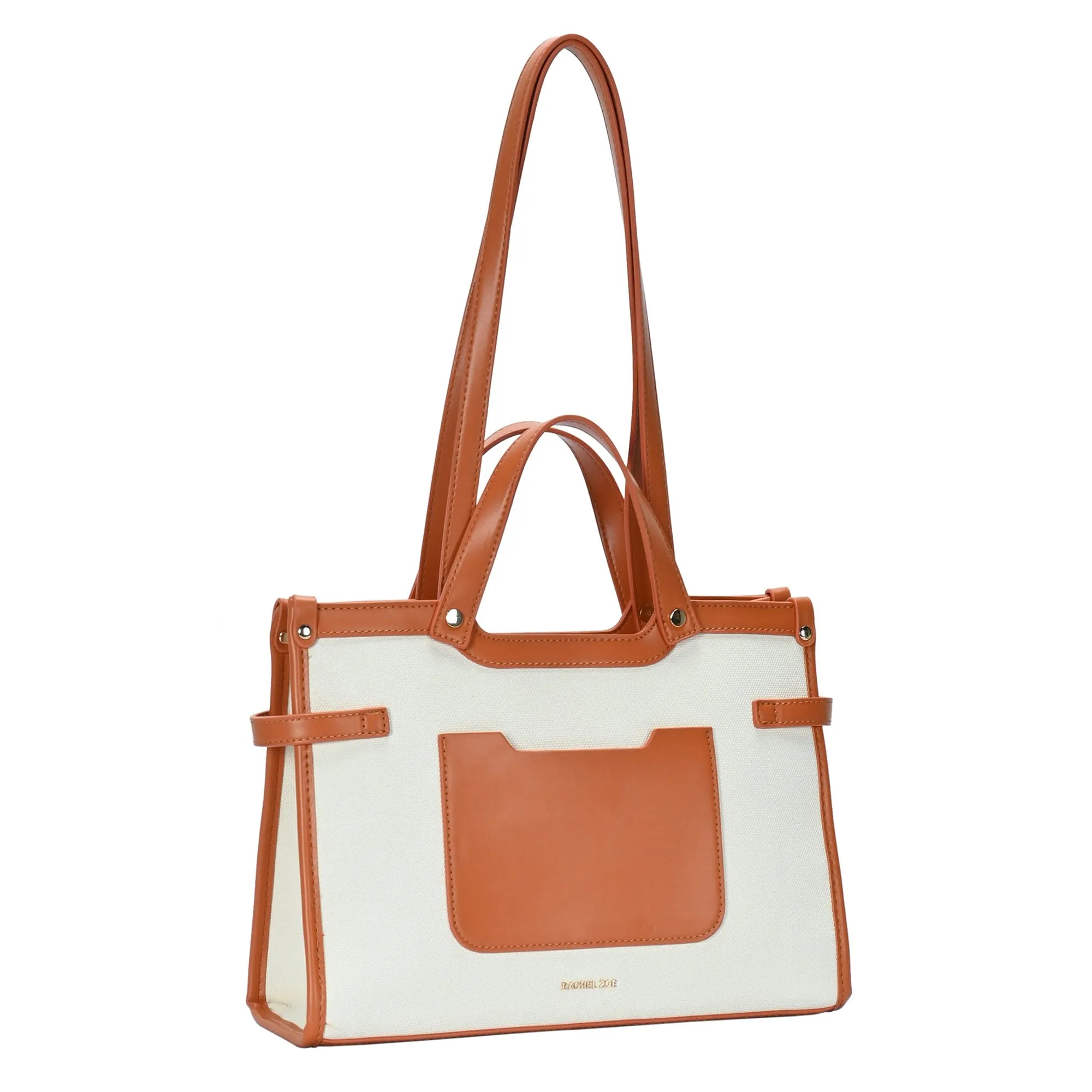 RZ6619 Rachel Zoe Structured Tote/Satchel Bag