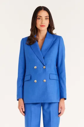 Santorini Blazer - Cobalt Blue