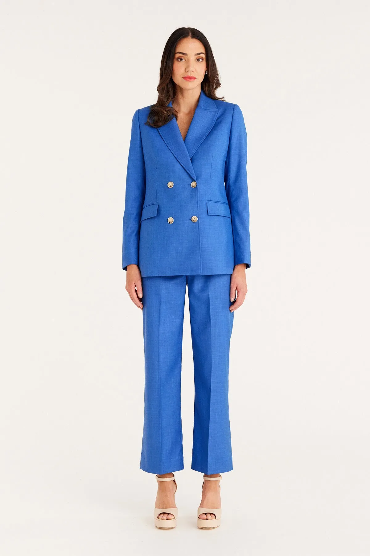 Santorini Blazer - Cobalt Blue