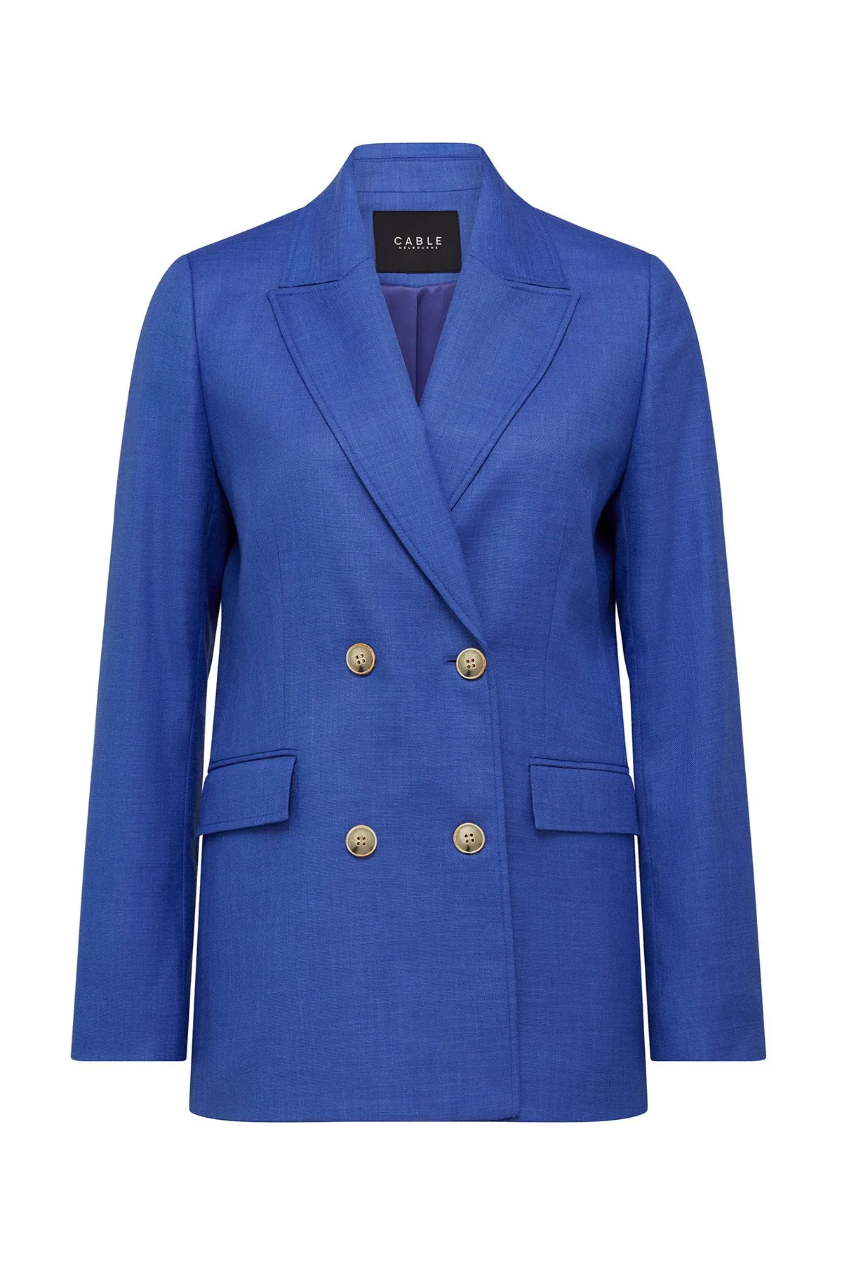 Santorini Blazer - Cobalt Blue