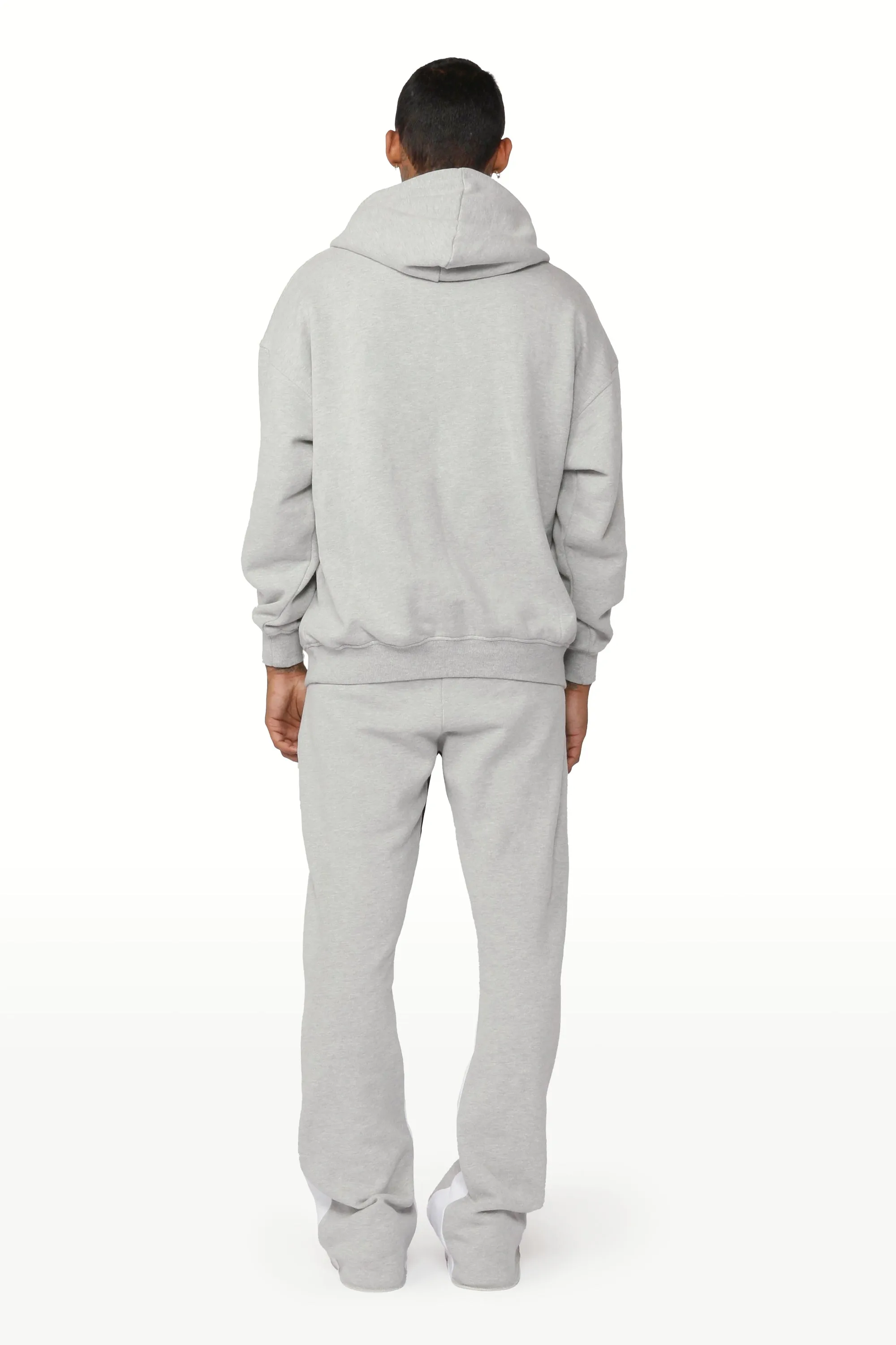 Scottie Grey/White Hoodie Track Set