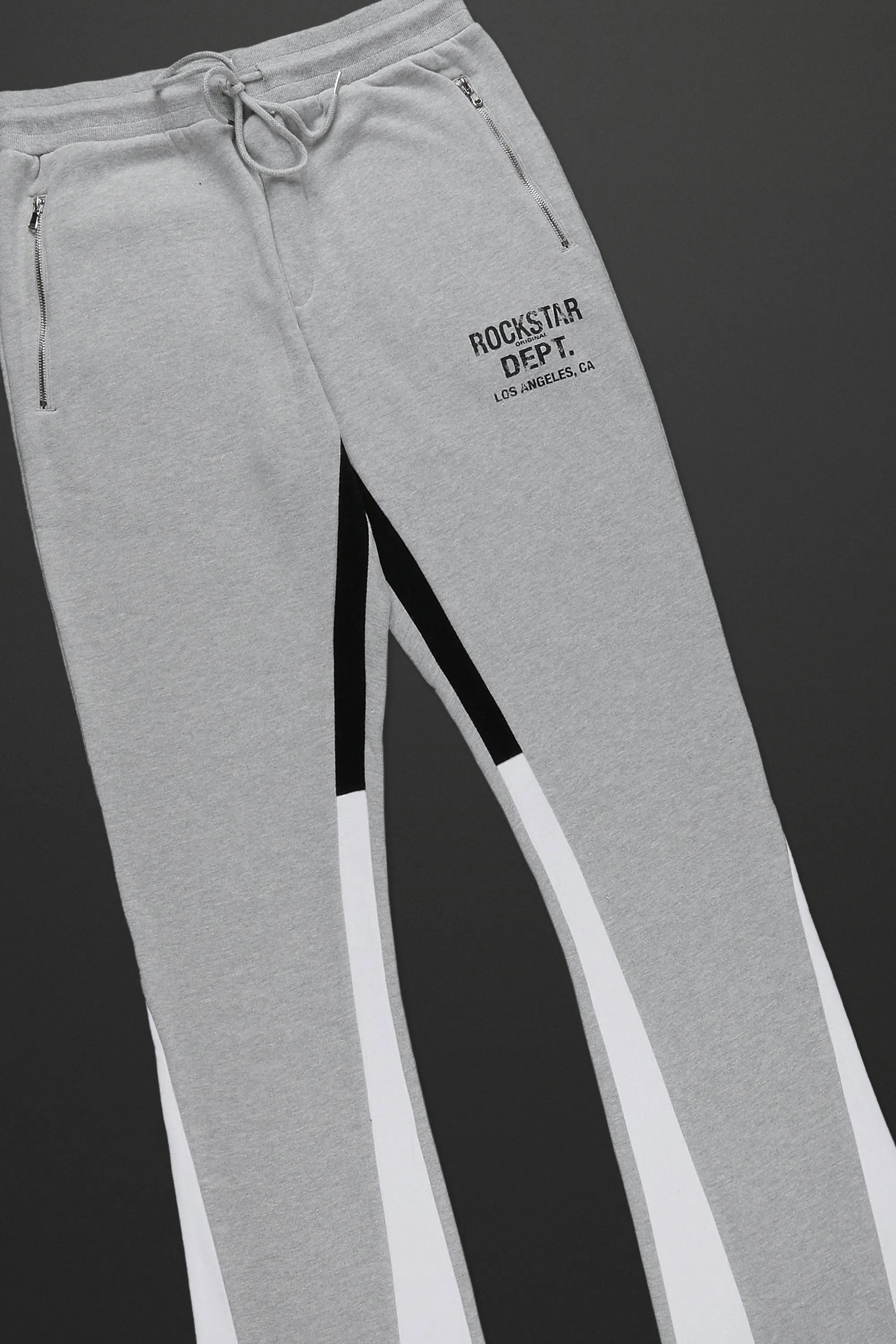 Scottie Grey/White Hoodie Track Set