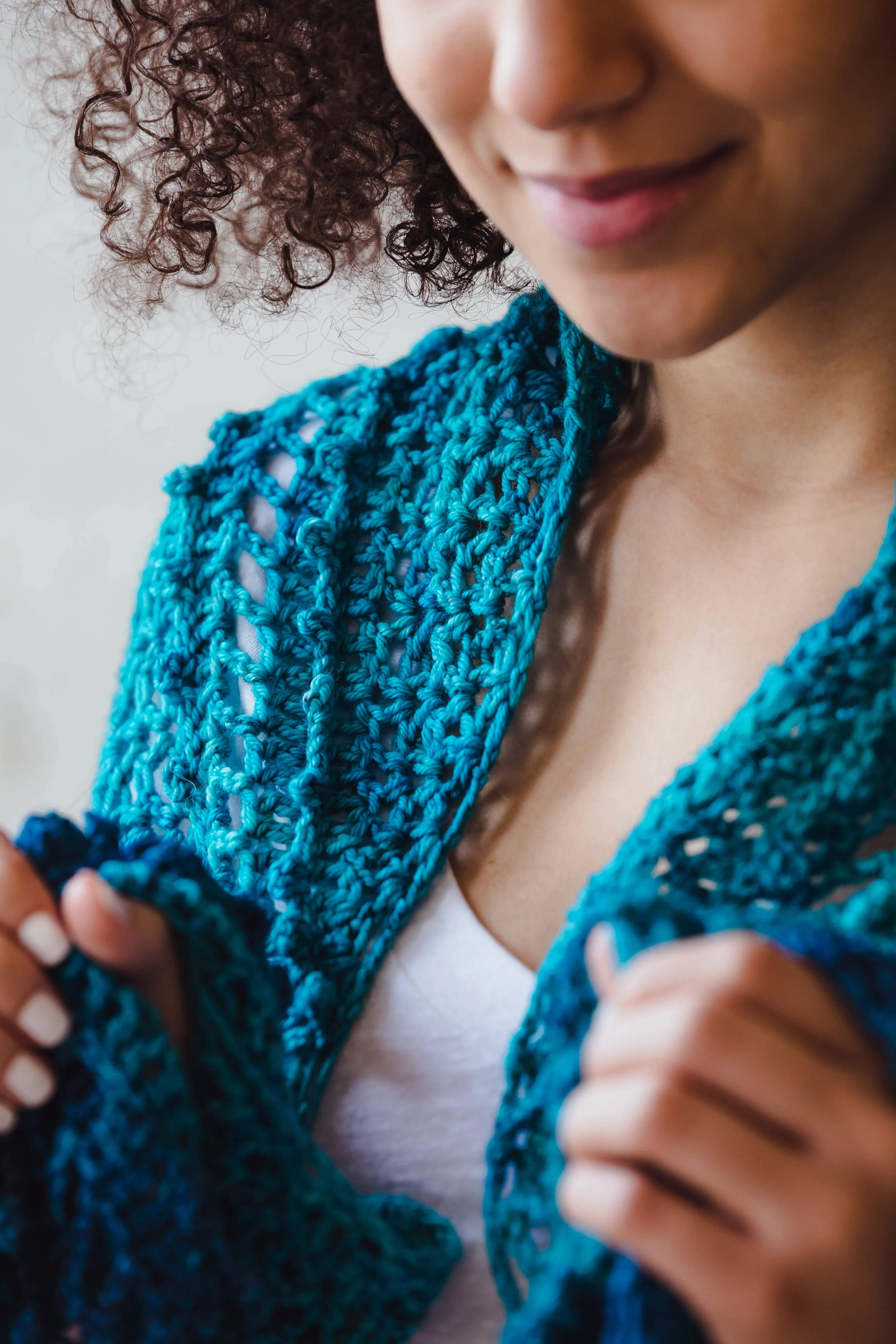 Serenity Shawl // Crochet PDF Pattern