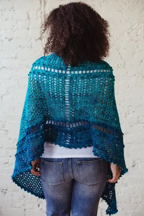 Serenity Shawl // Crochet PDF Pattern