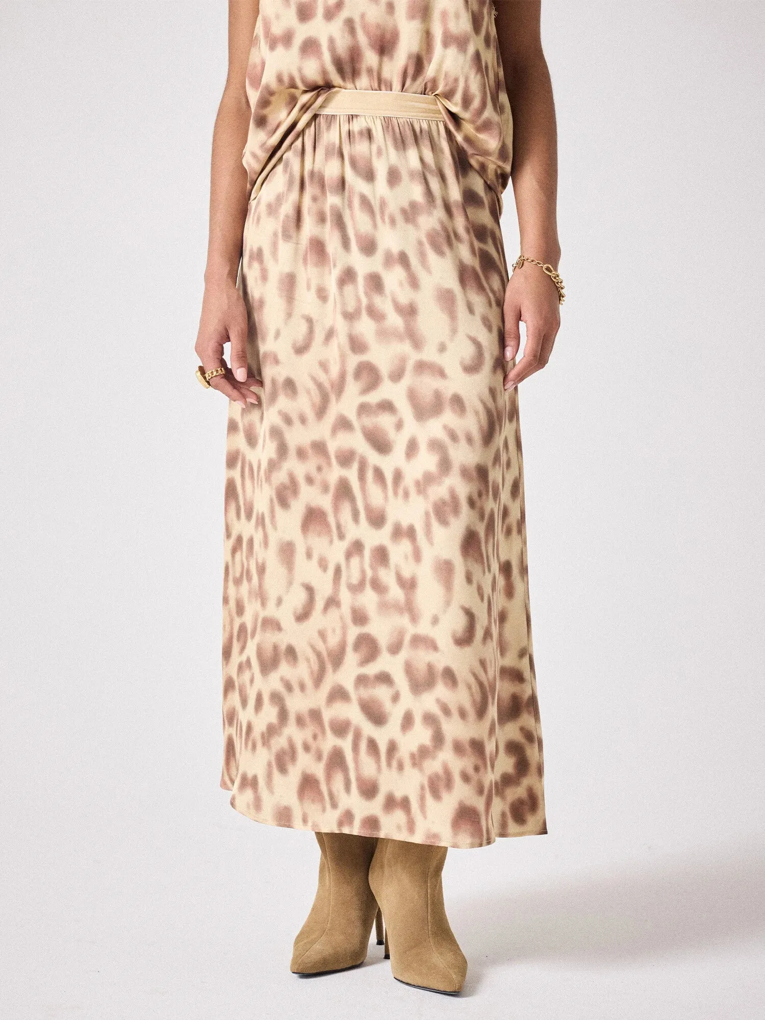 Sharona Skirt Leopard