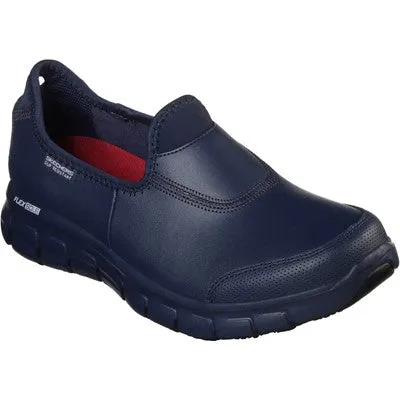 Skechers Sure Track Slip Resistant Slip On Work Shoe