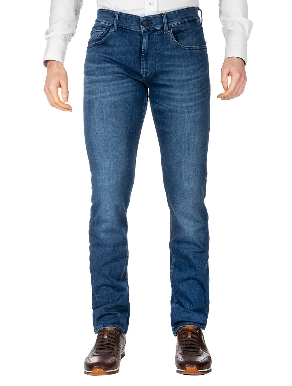 Slimmy Lux Performance Plus Jeans Blue