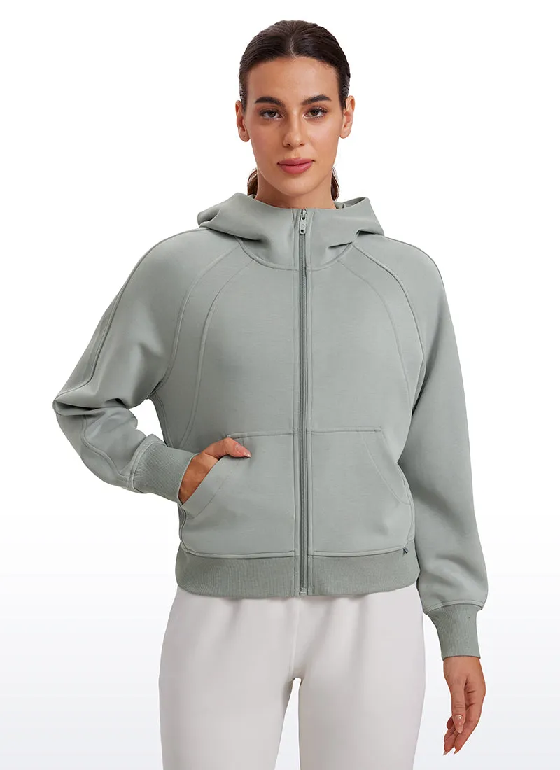 SoftAura Full Zip Pullover Hoodie