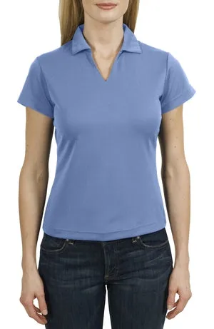 Sport-Tek - Ladies Dri-Mesh V-Neck Sport Shirt.  L469