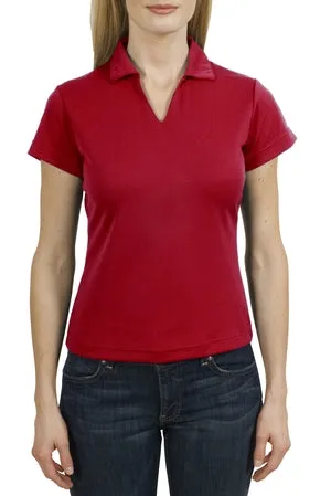 Sport-Tek - Ladies Dri-Mesh V-Neck Sport Shirt.  L469