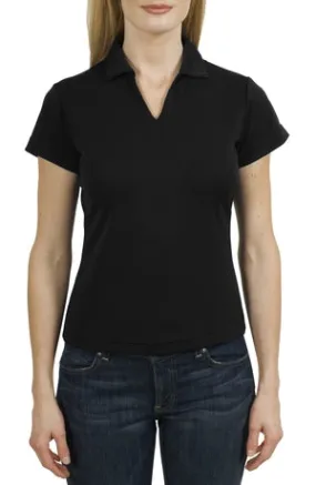 Sport-Tek - Ladies Dri-Mesh V-Neck Sport Shirt.  L469