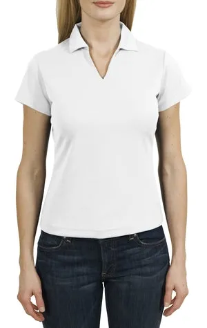 Sport-Tek - Ladies Dri-Mesh V-Neck Sport Shirt.  L469