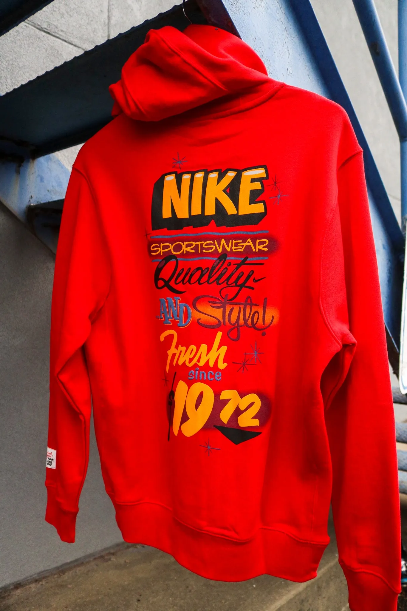 SPORTSWEAR CLUB FLEECE "UNIVERSITY RED"