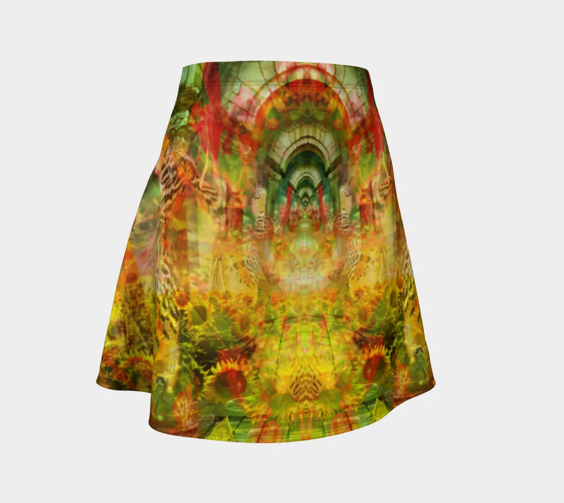 SUN HALLS FLARE SKIRT