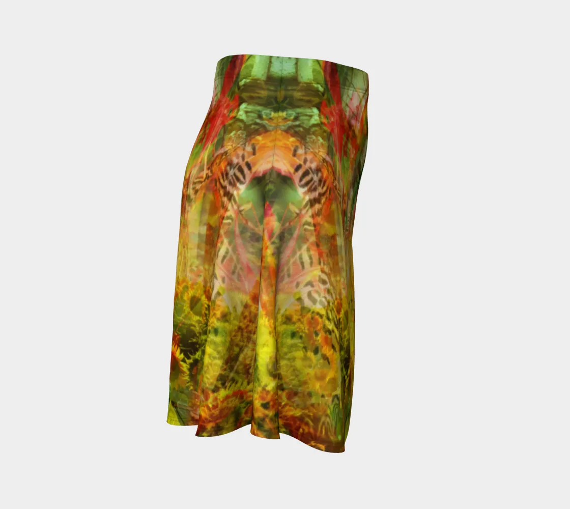 SUN HALLS FLARE SKIRT