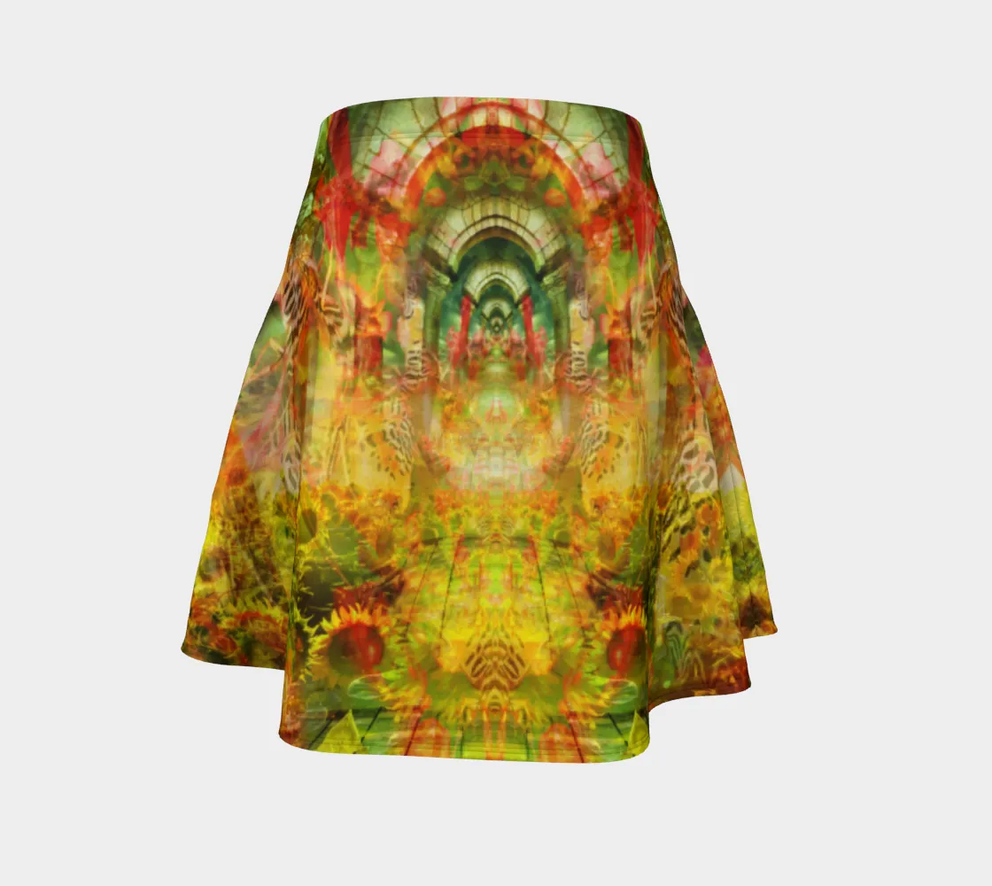 SUN HALLS FLARE SKIRT