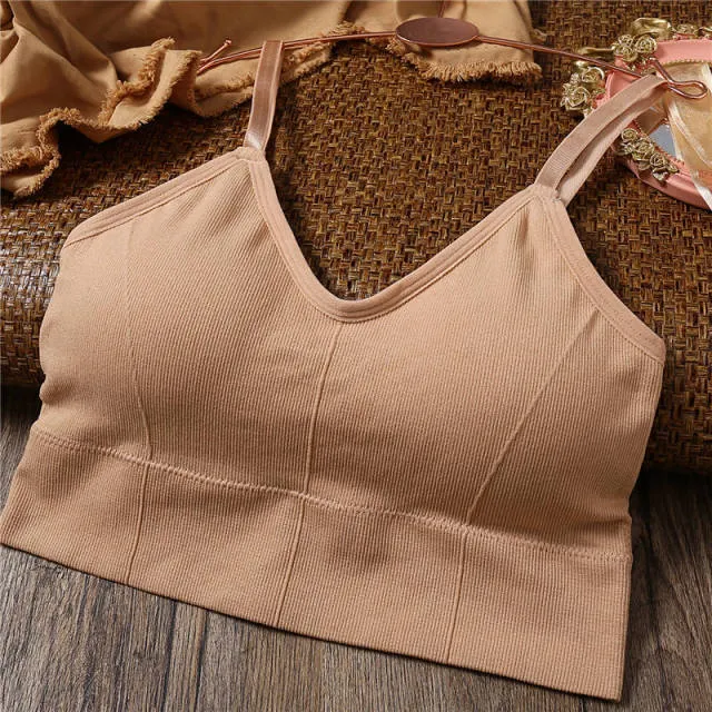 TEEK - Tank Crop Seamless Bra Camisole