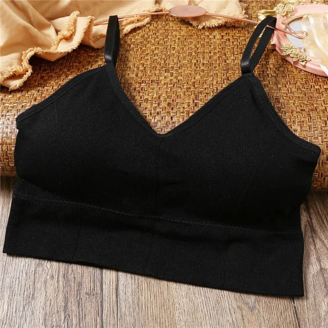 TEEK - Tank Crop Seamless Bra Camisole