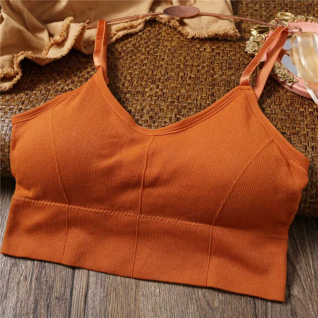 TEEK - Tank Crop Seamless Bra Camisole