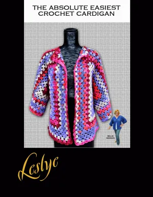 The Absolute Easiest Crochet Cardigan