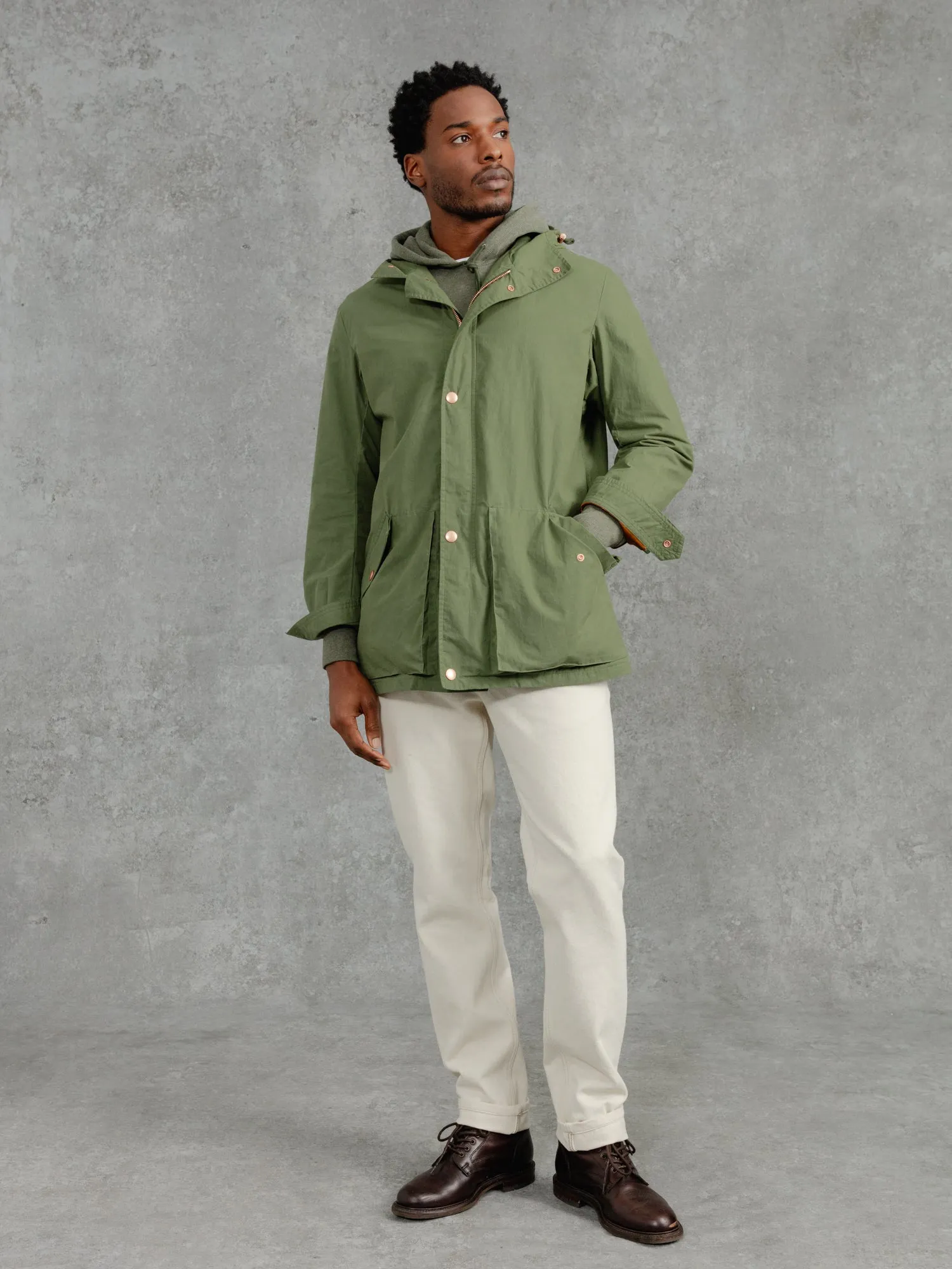 The Portobello Parka - Sage