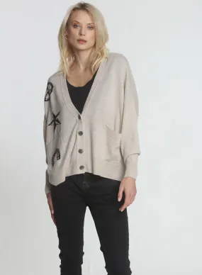 Thelma BF Cardigan - Oatmeal