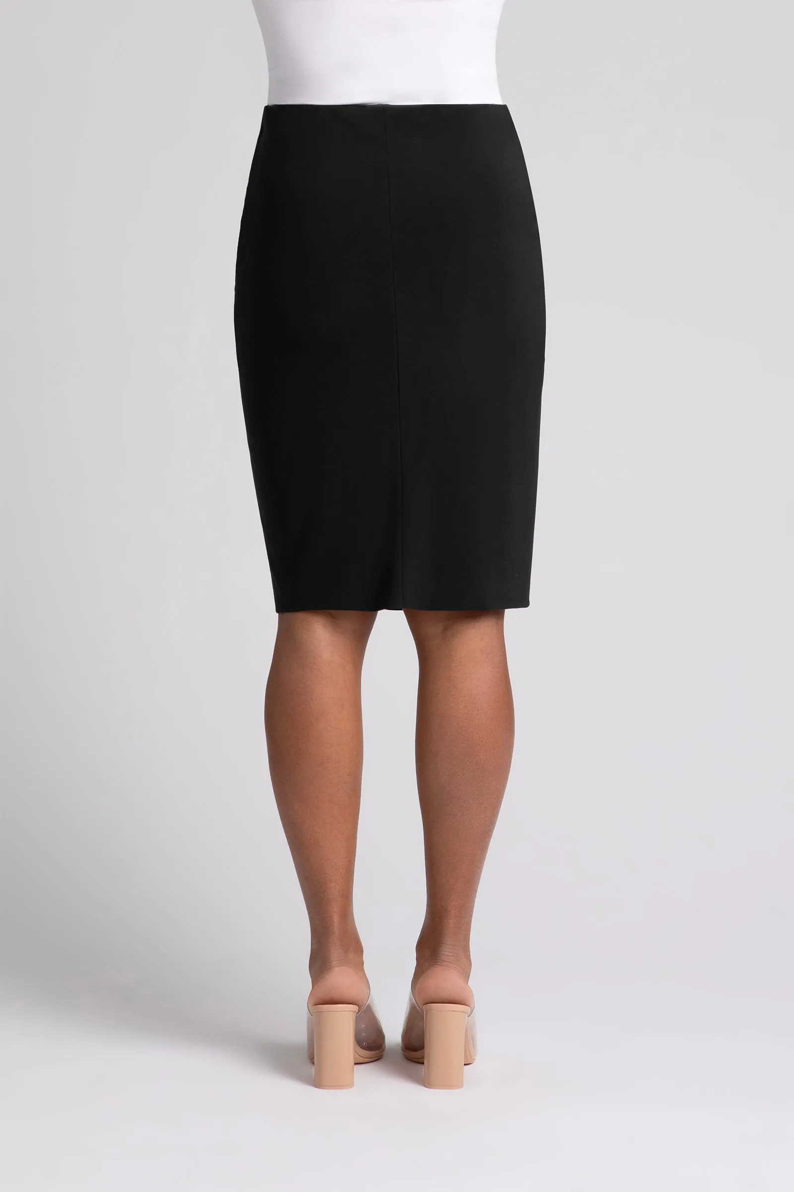 Tube Skirt Midi | Black