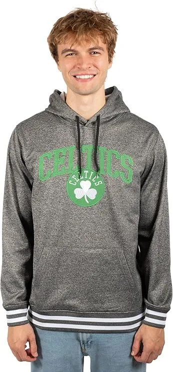 Ultra Game NBA Official Men’s Soft Fleece Hoodie Pullover Sweatshirt - Unisex, Boston Celtics|Boston Celtics