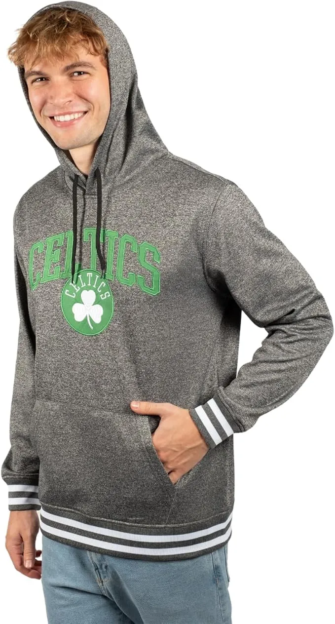 Ultra Game NBA Official Men’s Soft Fleece Hoodie Pullover Sweatshirt - Unisex, Boston Celtics|Boston Celtics