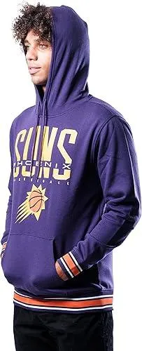 Ultra Game NBA Official Men’s Soft Fleece Hoodie Pullover Sweatshirt - Unisex, Phoenix Suns, Team Color|Phoenix Suns