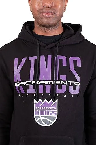 Ultra Game NBA Official Men’s Soft Fleece Hoodie Pullover Sweatshirt - Unisex, Sacramento Kings, Team Color|Sacramento Kings