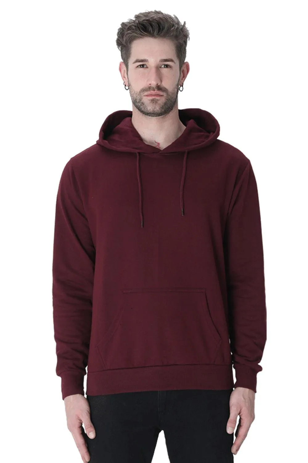 Unisex Regular Fit Hooded Cotton Sweatshirts