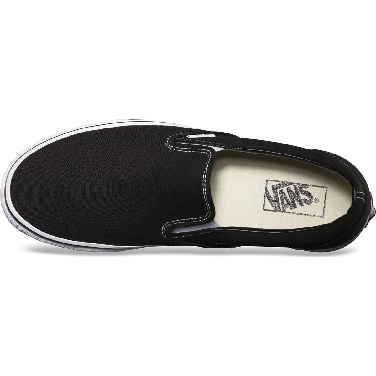 VANS CLASSIC SLIP ON BLK/WHT