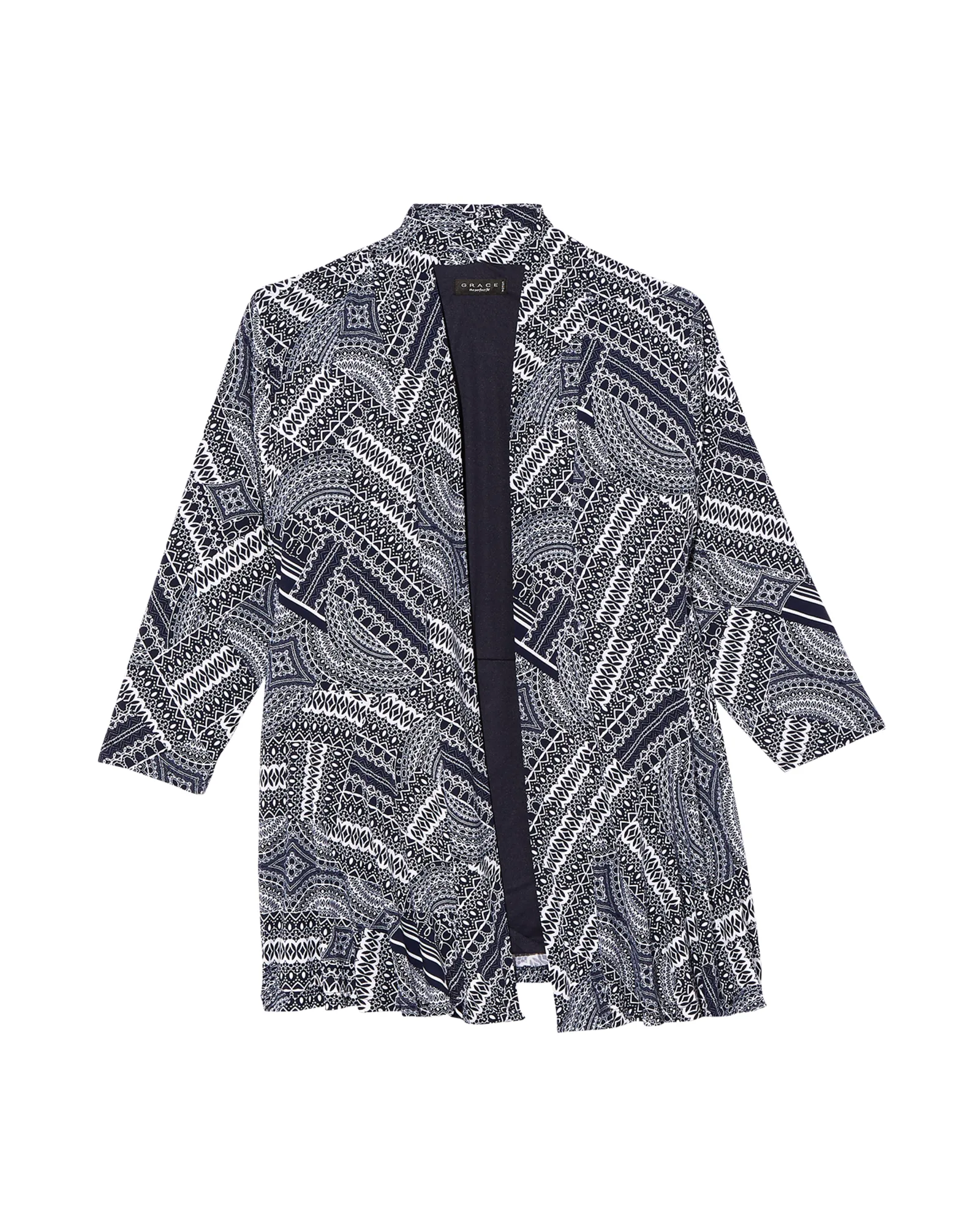 Vivine Cardigan | Navy / Ivory