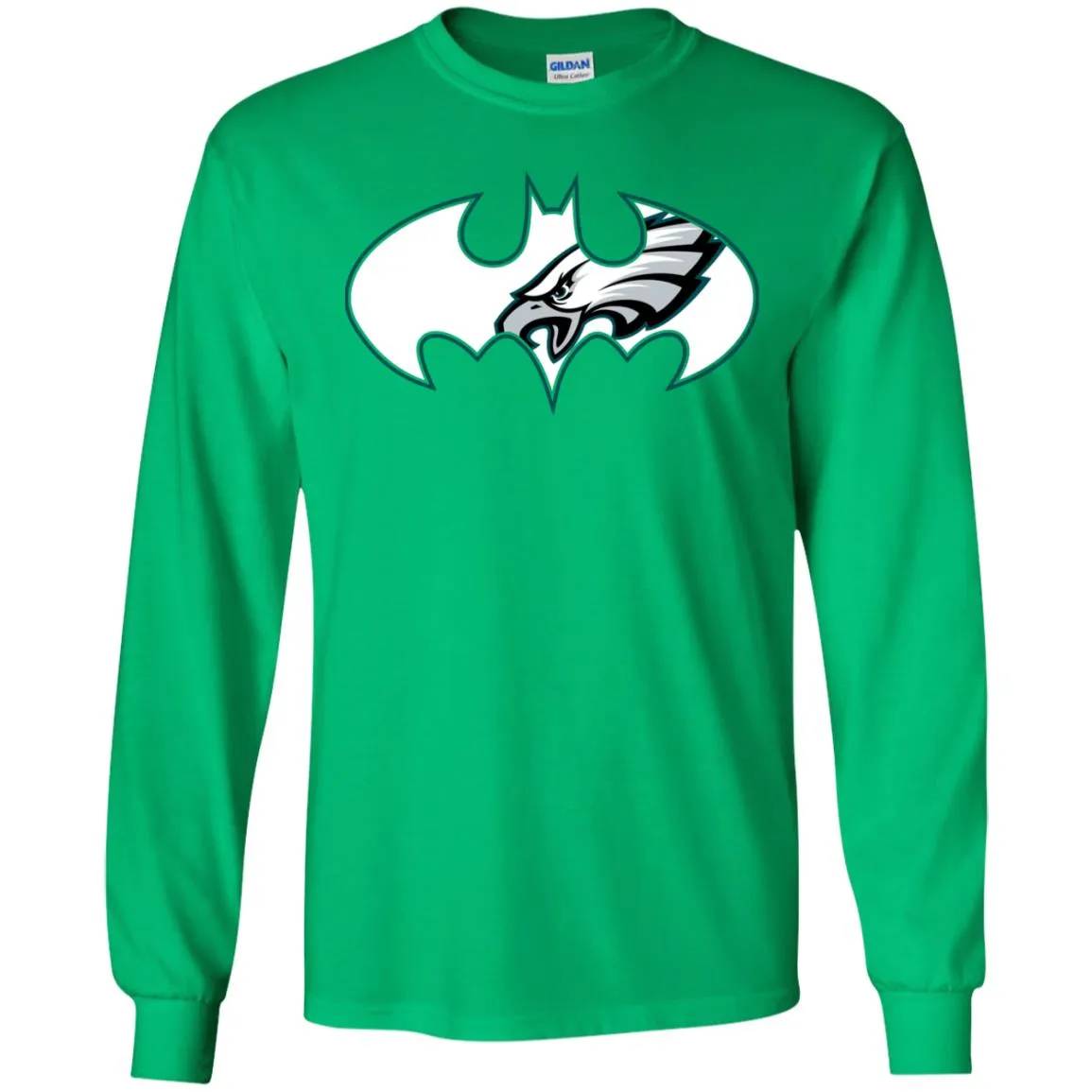 We Are The Philadelphia Eagles Batman Nfl Mashup Men Long Sleeve Shirt