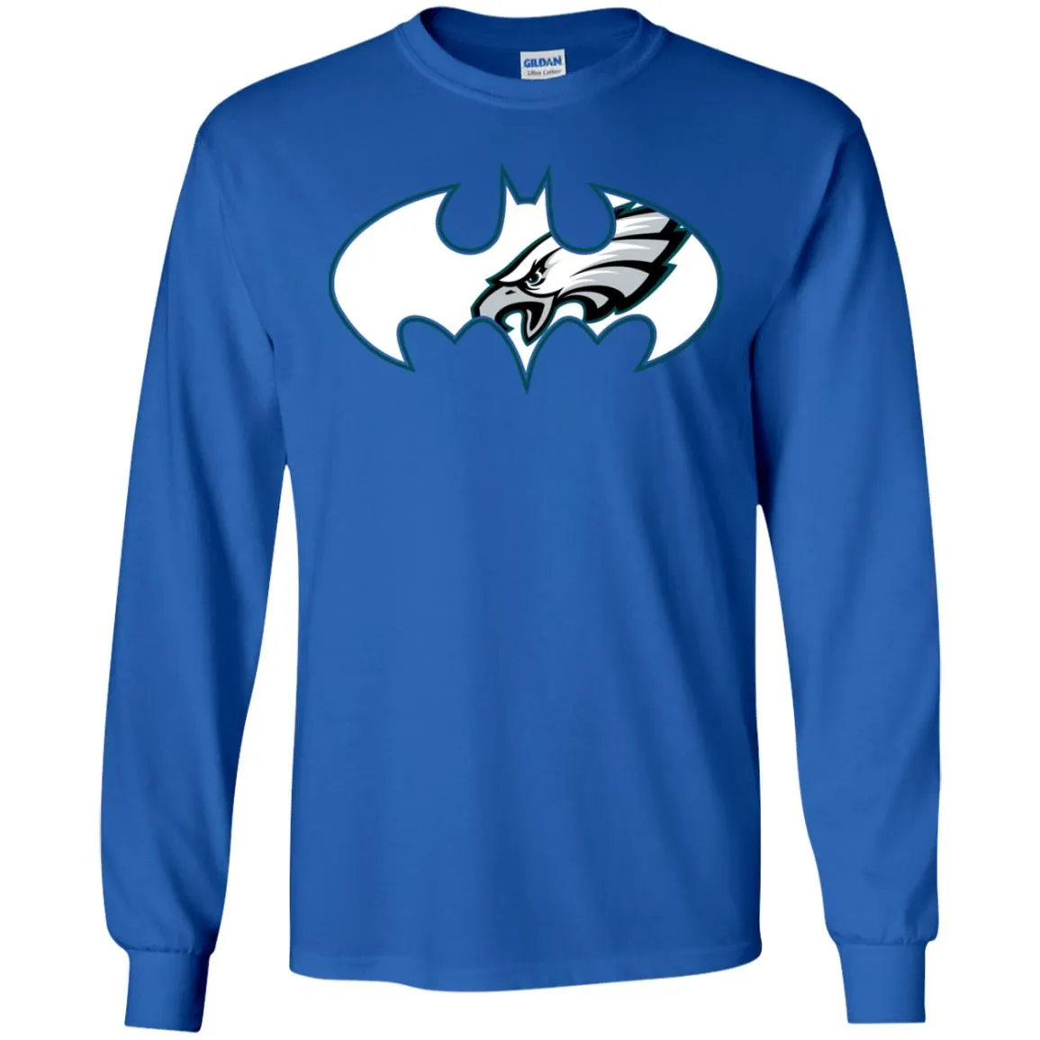 We Are The Philadelphia Eagles Batman Nfl Mashup Men Long Sleeve Shirt